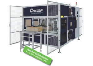 Automatický páskovací stroj CYKLOP Ampag Speed TR-CQI - určený pre pozdĺžne páskovanie 